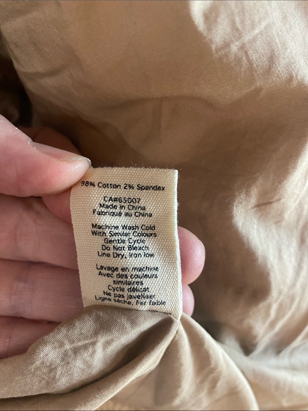 Soft Cream Corduroy Puffer Jacket by Jackson Rowe - Picture 3 of 8